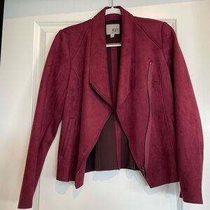KUT from the Kloth faux suede jacket.